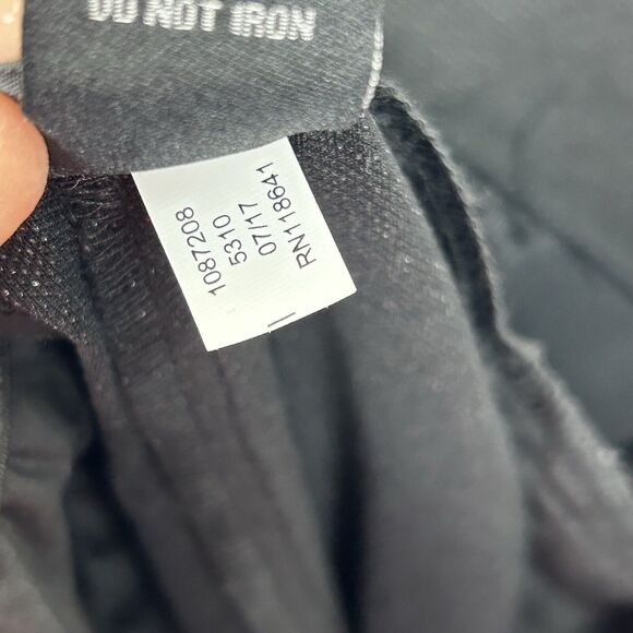 Lane Bryant Allie Boot Sparkle Pants 18 Regular Black Shimmer Stretch Holiday - Picture 11 of 11